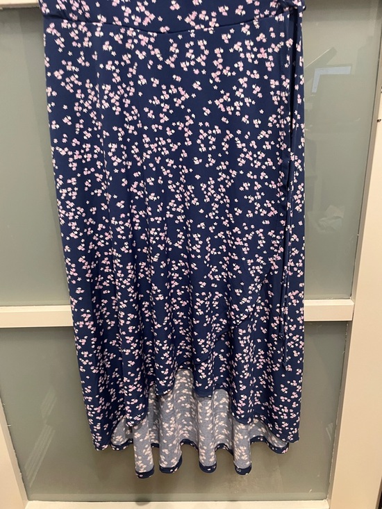 Gilli Navy Dress with Pink Floral Design, S, NWT - Picture 5 of 12